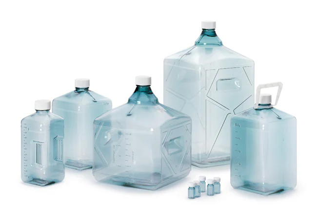 Thermo Scientific™ Nalgene™ Flaschen und Becher mit niedrigem und extrem niedrigem Partikelgehalt Thermo Scientific™ Nalgene™ Flaschen und Becher mit niedrigem und extrem niedrigem Partikelgehalt